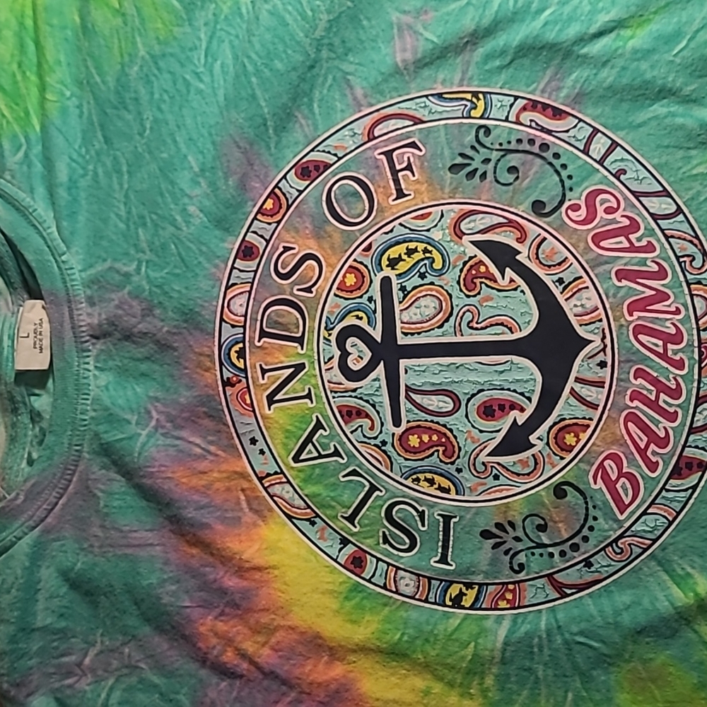 Tie-dye tshirt from the Bahamas men's size L